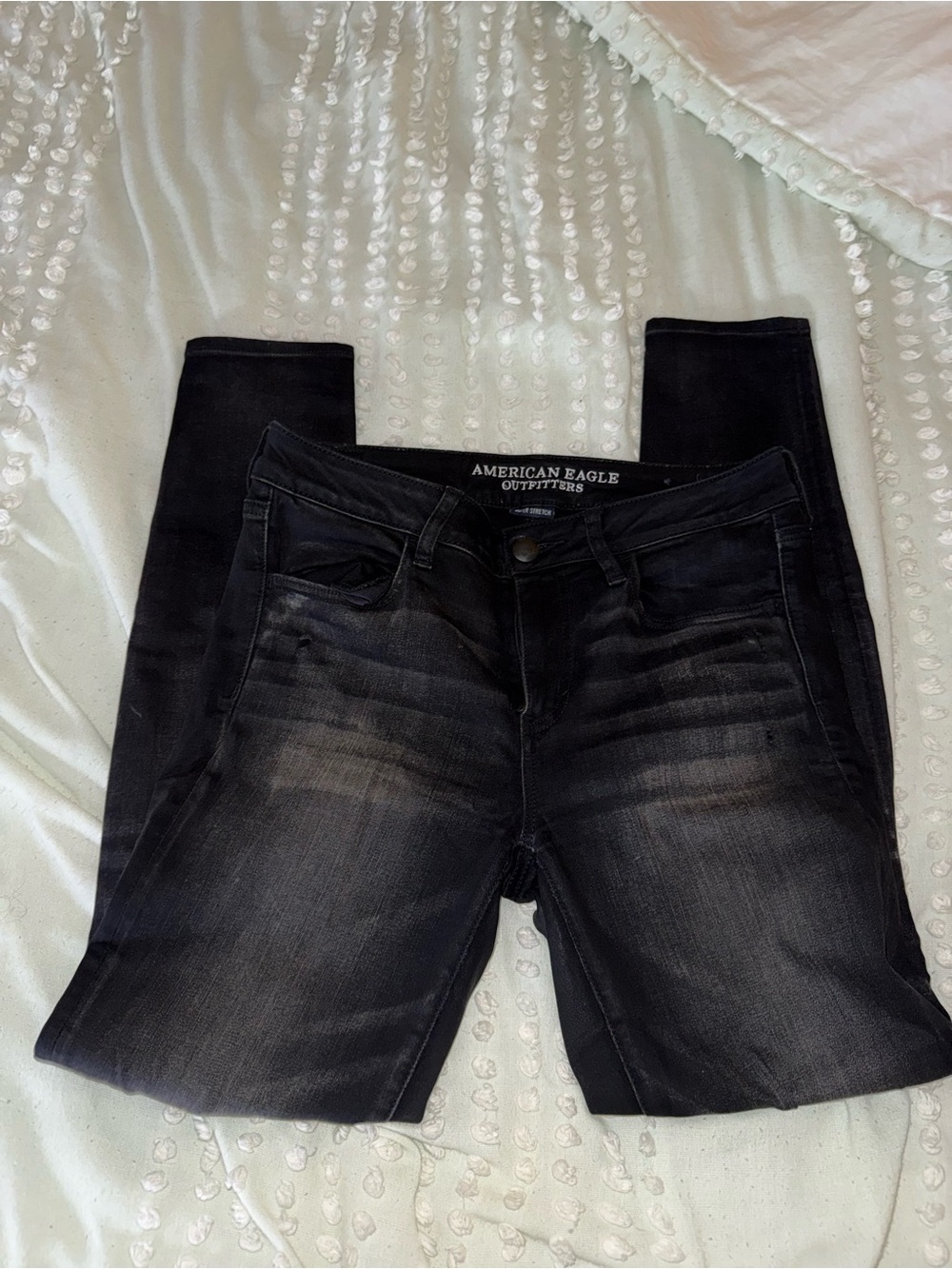 American Eagle Outfitters Black/Charcoal Women’s Skinny Jeans